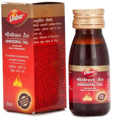 Dabur Shrigopal Tail(Pack of 2, 50 ml)