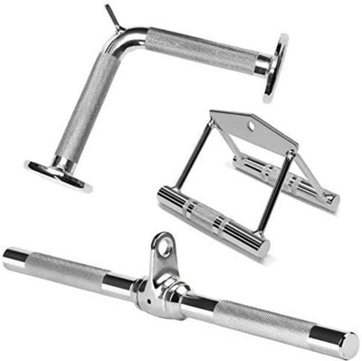 YMD Cable Attachments Gym Handles-Combo PACK Multi-training Bar