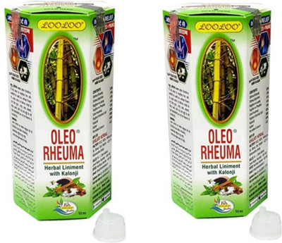 looloo OLEO RHEUMA HERBAL PAIN OIL (PACK OF 2) Liquid(2 x 50 ml)