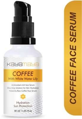 Kayamaya Coffee Face Serum with Hyaluronic Acid, Vitamin E, for Sun Protection, All Skin Types(30 ml)