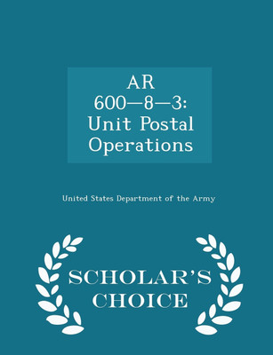AR 600-8-3(English, Paperback, United States Department of the Army)
