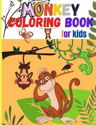 Monkey Coloring Book for Kids(English, Paperback, Ivy Jessa)