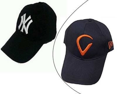 b for u Solid Sports/Regular Cap Cap(Pack of 2)