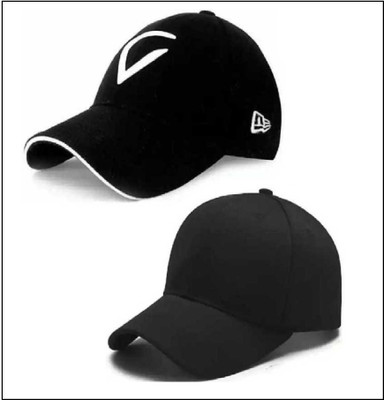 b for u Solid Sports/Regular Cap Cap(Pack of 2)