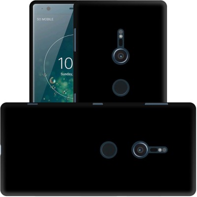CASE CREATION Back Cover for Sony Xperia XZ2 Dual 2018(Black, Grip Case, Silicon, Pack of: 1)