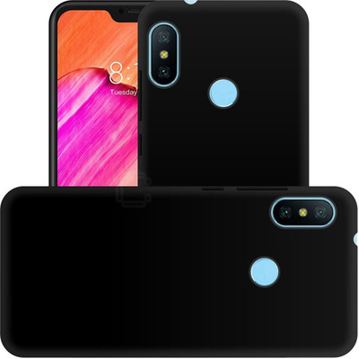 CASE CREATION Back Cover for Mi Redmi 6 pro(Black, Waterproof, Pack of: 1)