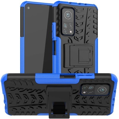 FITSMART Back Cover for Xiaomi Mi 10T Pro 5G(Blue, Rugged Armor, Pack of: 1)