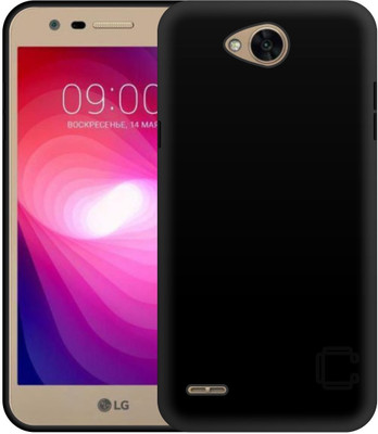 CASE CREATION Back Cover for LG X power2 M320G(Black, Dual Protection, Pack of: 1)