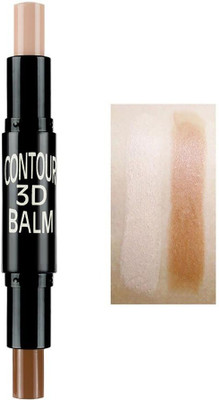 JANOST New Perfect Long Stay 2 IN 1 Contour And Highlighter Concealer Stick Concealer(BEIGE, 8 g)