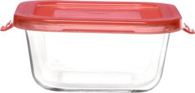 Flipkart SmartBuy Glass Utility Container  - 550 ml(Red)