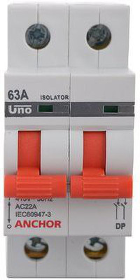 Anchor By Panasonic Anchor UNO - DP ISOLATOR 98056 MCB(2)