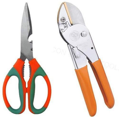 JetFire Gardening Tools Set with Scissor and Flemingo Orange Garden Shears, Garden Pruner, Gardening Cut (Tools Set 1+1) Garden Tool Kit(2 Tools) JetFire Gardening Tools Set with Scissor and Flemingo Orange Garden Shears, Garden Pruner, Gardening Cut (Tools Set 1+1) Garden Tool Kit(2 Tools)