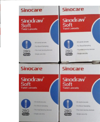 Sinocare Sinodraw Soft 28G Glucometer Lancets(200)