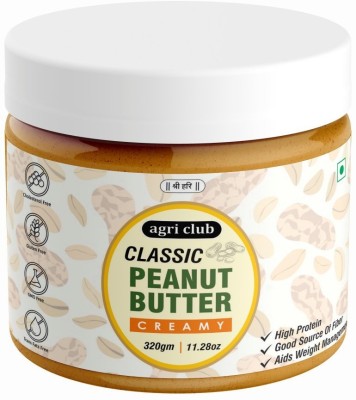 AGRI CLUB Classic Peanut Butter Creamy Premium Quality 320 g