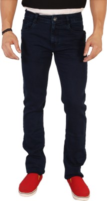 AWACK Regular Men Dark Blue Jeans