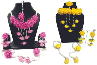 style revolver Fabric Multicolor Jewellery Set(Pack of 1)