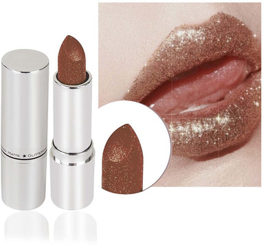 YAWI Shimmery Sparkly 3D Magical Metallic Glitter Dawn Rising Lipstick(SHINY, 3.8 g)