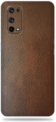LAMHA Realme X7 Pro 5G Mobile Skin(Ultra Super Brown Leather With High Matte Finish.)
