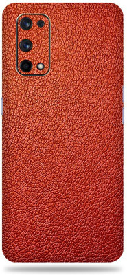 LAMHA Realme X7 Pro 5G Mobile Skin(Ultra Super Red Leather With High Matte Finish.)