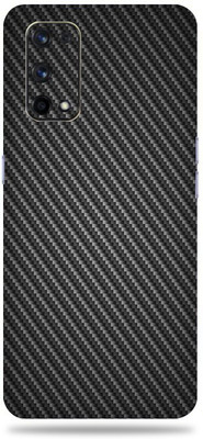 Jeeva Creation Realme 7Pro Mobile Skin(Ultra Super Black Carbon Fiber Skin With High Matte Finish.)