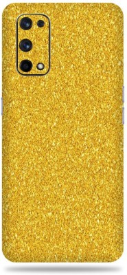 AsSkin Real me X7 Pro 5G, realme x7 pro 5g Mobile Skin(Ultra Super Golden Glitter Skin With High Gloss Finish).,...)