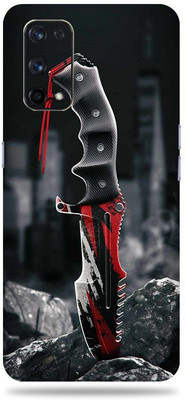 Jeeva Creation Realme X7 Pro 5G, real me x 7 pro 5g Mobile Skin(Ultra Super Killer Knife Skin With High Matte Finish.)