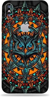 AsSkin Apple iPhone X Mobile Skin(Ultra mightyowl Skin With High Matte Finish..)