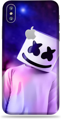 AsSkin Apple iPhone X Mobile Skin(Ultra superhero Skin With High Matte Finish..)
