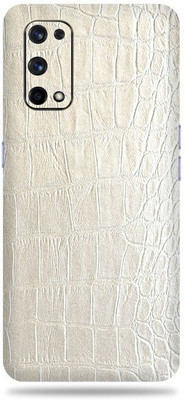 Jeeva Creation Realme X7 Pro 5G, real me x 7 pro 5g Mobile Skin(Ultra Super White Crocodile Skin With High Matte Finish.)