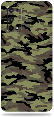 LAMHA Realme X7 Pro 5G Mobile Skin(Ultra Super Camouflage Military Green With High Matte Finish.)