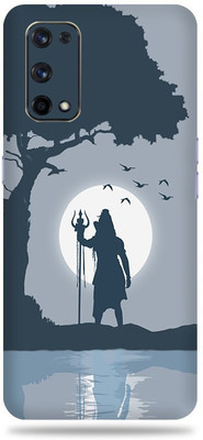 BUGGU Realme X7 Max Mobile Skin(Ultra Super Lord Shiva Skin With High Matte Finish., Mobile Skin (Back+Side+Camera))