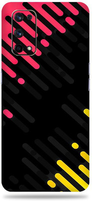 LAMHA Realme X7 Pro 5G Mobile Skin(Ultra Super Abstract Lines With High Matte Finish.)