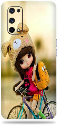 AsSkin Real me X7 Pro 5G, realme x7 pro 5g Mobile Skin(Ultra Super Cutie Pie Girl Skin With High Gloss Finish).)