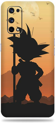 LAMHA Realme X7 Pro 5G Mobile Skin(Ultra Super Goku Sunset With High Matte Finish.)