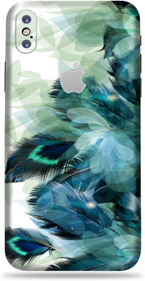 AsSkin Apple iPhone X, Apple iPhone X Mobile Skin(Ultra Super pankh With High Matte Finish.)