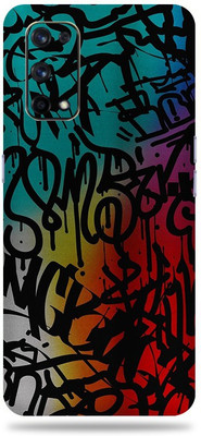 LAMHA Realme X7 Pro 5G Mobile Skin(Ultra Super Graffiti Text With High Matte Finish.)