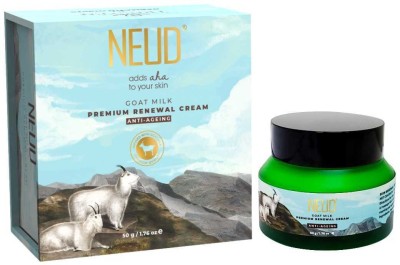 NEUD Goat Milk Premium Skin Renewal Cream for Men & Women - 1 Pack (50g)(50 g)