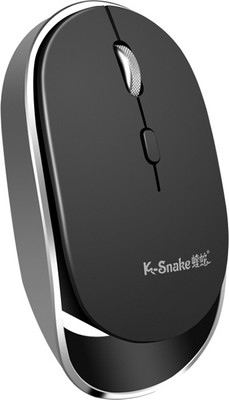 Tobo Rechargeable Bluetooth Mouse Mute Wireless Mouse Computer BM800 K-snake BM800 Wireless Rechargeable Mouse bluetooth + 2.4G Wireless Dual Mode 1600DPI Mute Button Optical Mouse for PC Laptop Computer Wireless Optical  Gaming Mouse  with Bluetooth(Bluetooth, 2.4GHz Wireless, Black)
