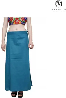 Mermaid Peacock Green CP Cotton Blend Petticoat(Free)