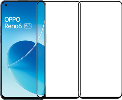 Flipkart SmartBuy Edge To Edge Tempered Glass for Oppo Reno6 5G(Pack of 2)