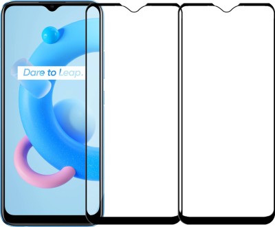 Flipkart SmartBuy Edge To Edge Tempered Glass for Realme C11 2021(Pack of 2)