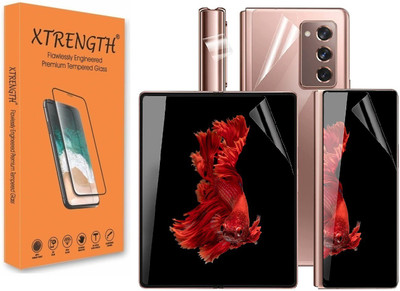XTRENGTH Edge To Edge Tempered Glass for Samsung Galaxy Z Fold 2(Pack of 1)