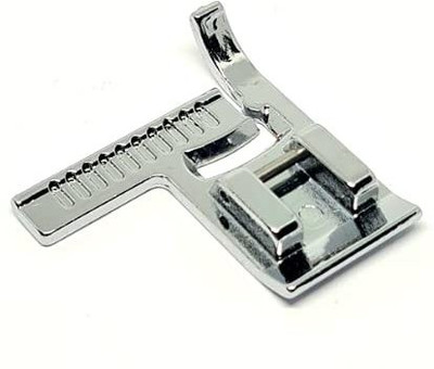 ZENITH Stitch Guide Pressure Foot Snap on Type for Automatic Electric Low Shank Sewing Machines Suitable for Usha Janome Brother Singer etc Steel Finish (Stitch Guide Foot) SNAP ON FOOT FOR AUTOMATIC MACHINES with Low Shank(Pack of 1) ZENITH Stitch Guide Pressure Foot Snap on Type for Automatic Electric Low Shank Sewing Machines Suitable for Usha Janome Brother Singer etc Steel Finish (Stitch Guide Foot) SNAP ON FOOT FOR AUTOMATIC MACHINES with Low Shank(Pack of 1)