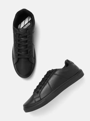 Roadster Roadster Men Black Solid Sneakers Sneakers For Men Price History