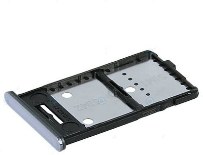 SIMWAY Sim Card Tray(Compatible With Samsung M31s : Silver)
