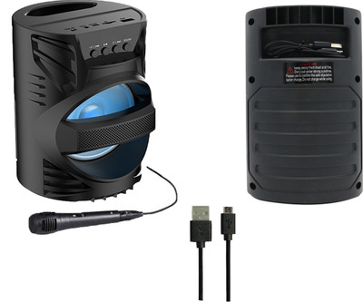 AFFENDS SUPERIOR QUALITY TOP SELLING |3D Ultra sound| Splashproof| Water resistant| Extra Baas Stereo sound quality | mini Home theatre| AUX supported| wirelessLed Light subwoofer sound system with DJ light Carry Handle-Travel Speakerperfect for home audio player and outdoor activities speaker,picni