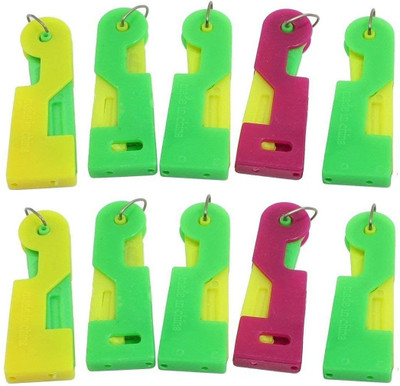 SEASPIRIT Automatic Plastic Thread Guide Needle Device Thread Pick(Pack of 10)