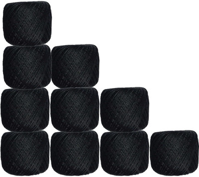 LUCASI Black Thread(45 m Pack of10)