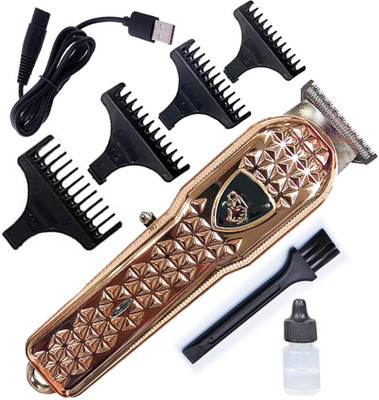 Gemmy New Professional rechargeable Trimmer 60 min  Runtime 1 Length Settings(Multicolor)