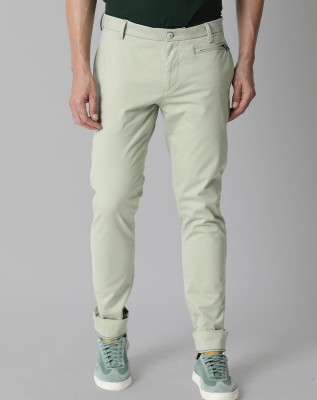 RARE RABBIT Slim Fit Men Green Trousers